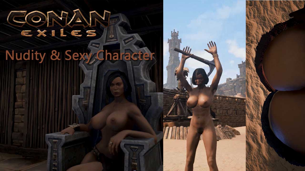Conan Exiles Nudity Sexy Character Naughty Gaming