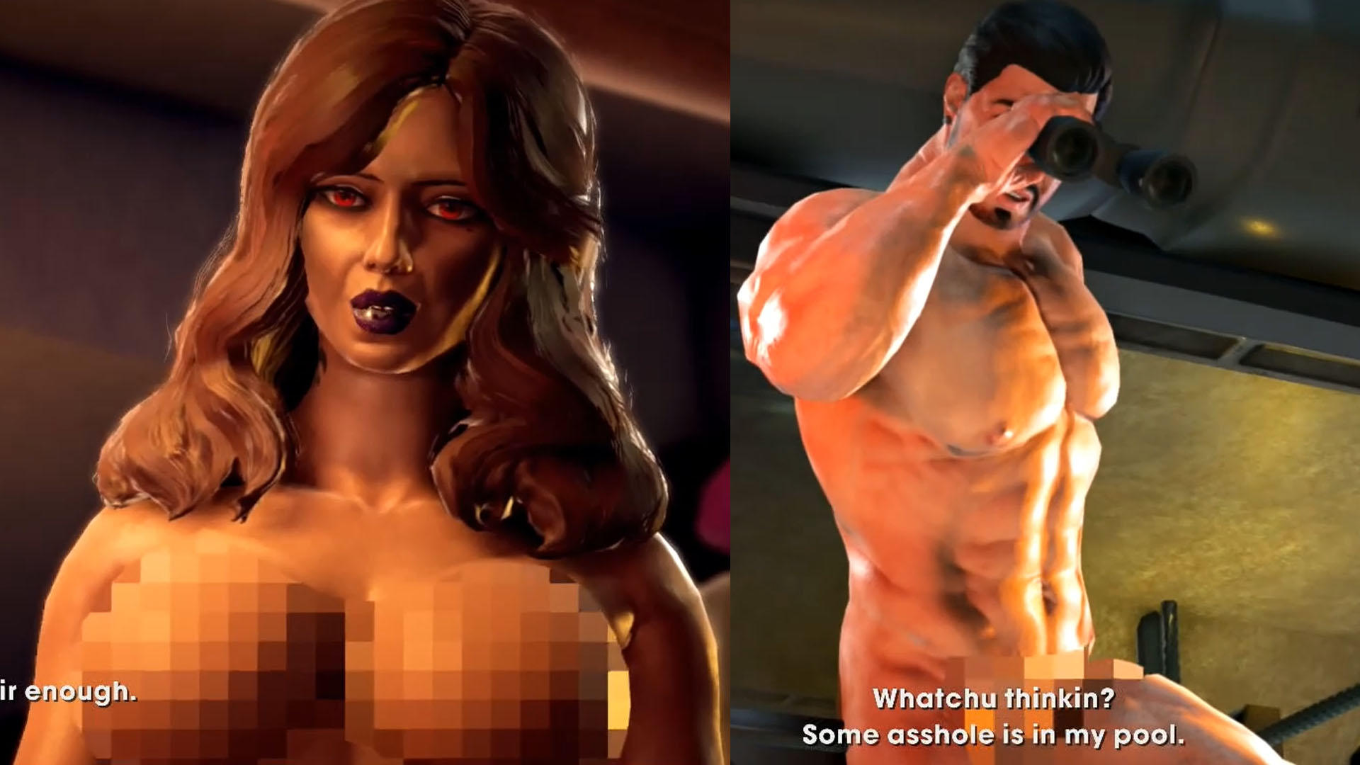 Saints Row: The Third — Nude Mod порно видео на pornocom